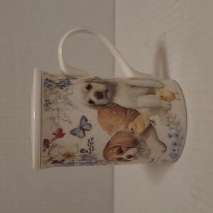 Adorable Lidded Puppy Mug